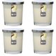 Maxi Duft-Kerzenglas Windlicht 110/95 mm mit Deckel | Set 4 Stck. | versch. Aromen