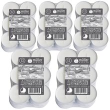 5 x 12er Flat Pack  55 mm Maxi Lichter Teelichter Teelichte
