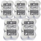 5 x 12er Flat Pack Ø 55 mm Maxi Lichter Teelichter Teelichte