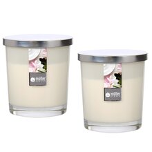 Maxi Duft-Kerzenglas 110/95 mm | 2er Set | versch. Aromen