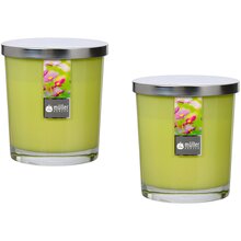 Maxi Duft-Kerzenglas 110/95 mm | 2er Set | versch. Aromen