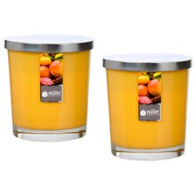 Maxi Duft-Kerzenglas 110/95 mm | 2er Set | versch. Aromen
