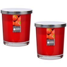 Maxi Duft-Kerzenglas 110/95 mm | 2er Set | versch. Aromen
