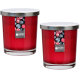 Maxi Duft-Kerzenglas 110/95 mm | 2er Set | versch. Aromen