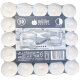 8 x Qualitäts 6h-Lichter Teelichter 50er Flat Packs
