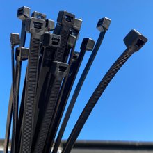 ECI Kabelbinder | 100 Stck |  Breite 4,8 mm | schwarz | versch. Lngen