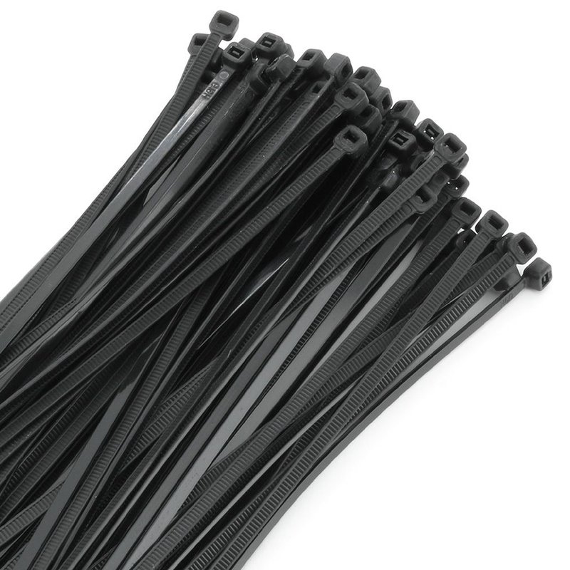 ECI Kabelbinder Extra Stark | 100 Stck |  Breite 9 mm | schwarz | verschied. Lngen