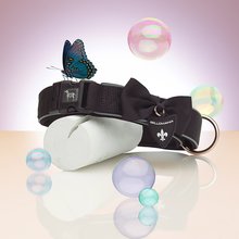 BELLOMANIA Hundehalsband Keanu Neopren Schwarz Gr. M/L Typ BH-KC-M/L