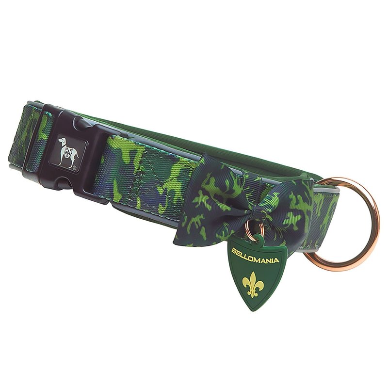 BELLOMANIA Hundehalsband Lono Neopren Camouflage Gr. XS/S Typ BH-OC-XS/S