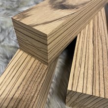 Zebrano Edelholz Kantel 40 x 40 mm verschiedene Lngen