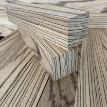 Zebrano Edelholz Kantel 40 x 40 mm verschiedene Lngen