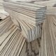 Zebrano Edelholz Kantel 40 x 40 mm verschiedene Längen