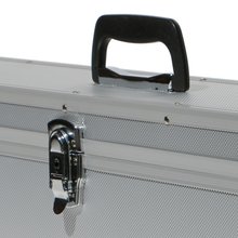 Aluminium Koffer Silber Deckel abnehmbar Innenlnge 83 cm