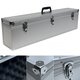 Aluminium Koffer Silber Deckel abnehmbar Innenlänge 83 cm