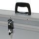 Aluminium Koffer Silber Deckel abnehmbar Innenlänge 83 cm