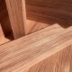 Bubinga Edelholz Kantel 40 x 40 mm verschiedene Längen