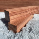 Bubinga Edelholz Kantel 40 x 40 mm verschiedene Längen