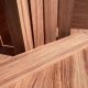 Bubinga Edelholz Kantel 40 x 40 mm Länge 200mm