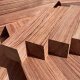 Bubinga Edelholz Kantel 40 x 40 mm Länge 200mm