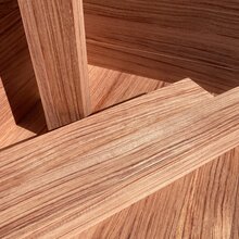 Bubinga Edelholz Kantel 40 x 40 mm Länge 400mm
