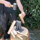 HackMonster© Holz-Spalter Aufsatz für Hackklotz L