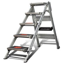 Klapptrittleiter Aluminium 2 - 4 Stufen Little Giant veschiedene Gren 5
