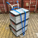 2 x Zurrgurt Klemmschloss Spanngurt 2,5 x 400 cm KL104-400 verschiedene Farben