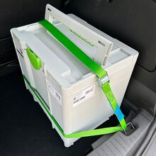 2 x Zurrgurt Klemmschloss Spanngurt 2,5 x 400 cm KL104-400 Grn