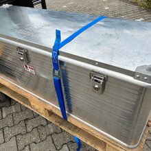 2 x Zurrgurt Klemmschloss Spanngurt 2,5 x 400 cm KL104-400 Blau