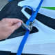 Zurrgurt Ratsche Edelstahl 2,5 cm ZH104 Farbe Blau