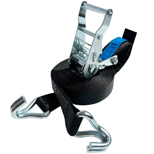 Ratschen Zurrgurt 2-teilig 3,5 x 600 cm Schwarz...