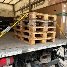 2 x LKW Ratschen Zurrgurt 2-teilig 5 x 800 cm Gelb Spitzhaken ZC52081