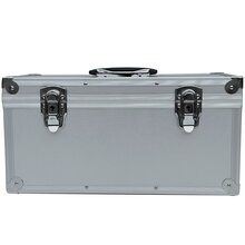ECI Aluminium Koffer Silber Deckel abnehmbar (BxHxL) 20x20x Lnge nach Wahl