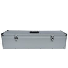 ECI Aluminium Koffer Silber Deckel abnehmbar (BxHxL) 20x20x Lnge nach Wahl