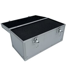 ECI Aluminium Koffer Silber Deckel abnehmbar (BxHxL) 20x20x40 cm