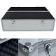 ECI Aluminium Koffer Silber Deckel abnehmbar (BxHxL) 20x20x40 cm