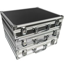 ECI Aluminium Koffer DIN A4 Ordner schmal Innenma  34 x 30 x 6 cm Farbe whlbar