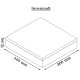 ECI Aluminium Koffer DIN A4 Ordner schmal Innenmaß  34 x 30 x 6 cm Farbe wählbar