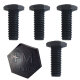 Messer Montage-Kit 3tlg. für FM4DDE FM6DD und FM6DDES (2 Wende-Messer, 4 Schrauben + 16mm Nuss)