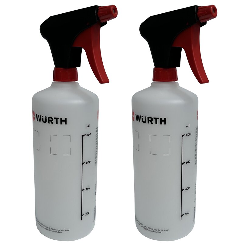 2 Stck Wrth Sprhflasche 1000 ml mit Skala 0891502003
