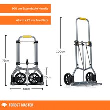 Teleskop Sackkarre klappbar 90 Kg ZHT-90