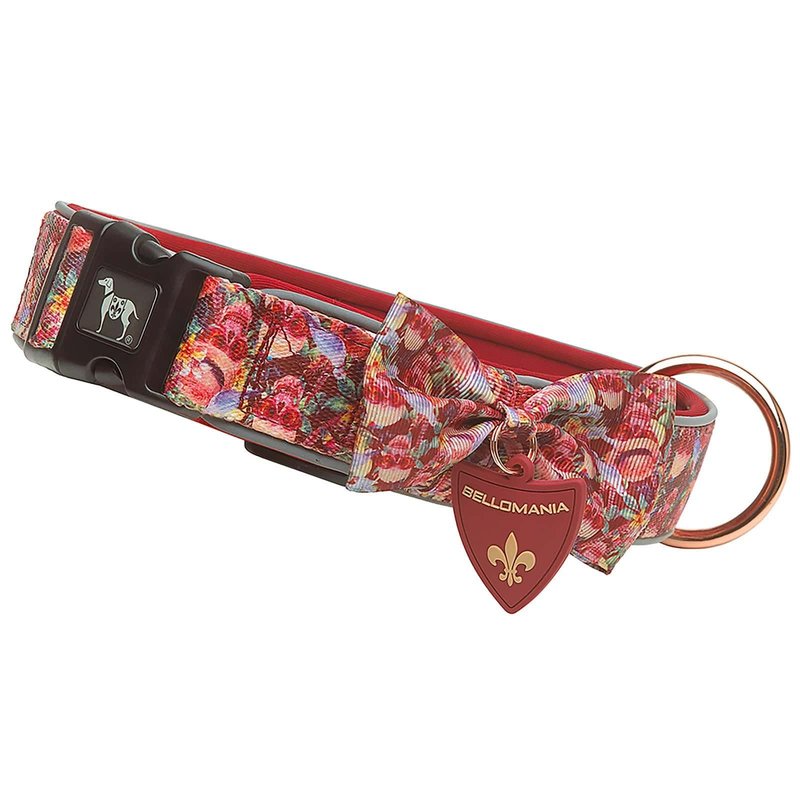 BELLOMANIA Hundehalsband Nakoa Neopren Rot Gr. XS-XL Typ BH-NC