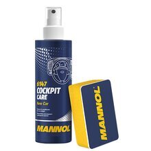 2 x New Car Mannol 6147 Cockpit Care Innenraumpflege 250 ml incl. Schwamm