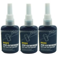 3 x Fix-Gewindesicherung mittelfest 50 ml Typ 9925