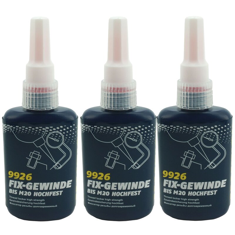 3 x Fix-Gewindesicherung hochfest 50 ml Typ 9926