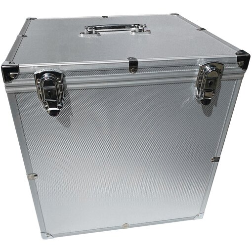 ECI Koffer (LBH) 35x31x37cm Silber Leer DIN A4 Ordner