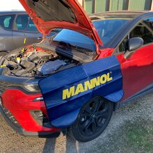 2 x Mannol Fender Cover MN1065 Kotfl�gelschoner Karosserieschutzmatte Werkstattschoner