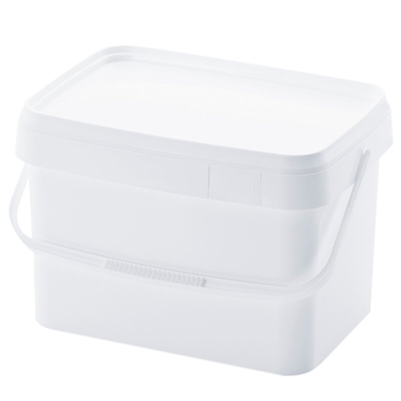1 x AUER 20 Liter Eimer mit Deckel 39 x 29 x 25 cm Wei