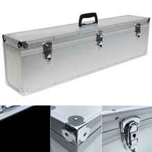 Aluminium Lang-Koffer Silber Deckel abnehmbar (LxBxH) 1100 x 155 x 230 mm