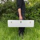 ECI Koffer (LBH) 110x15x23cm Silber Deckel abnehmbar